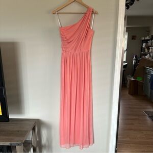 Alfred Sung One Shoulder Bridesmaid Dress